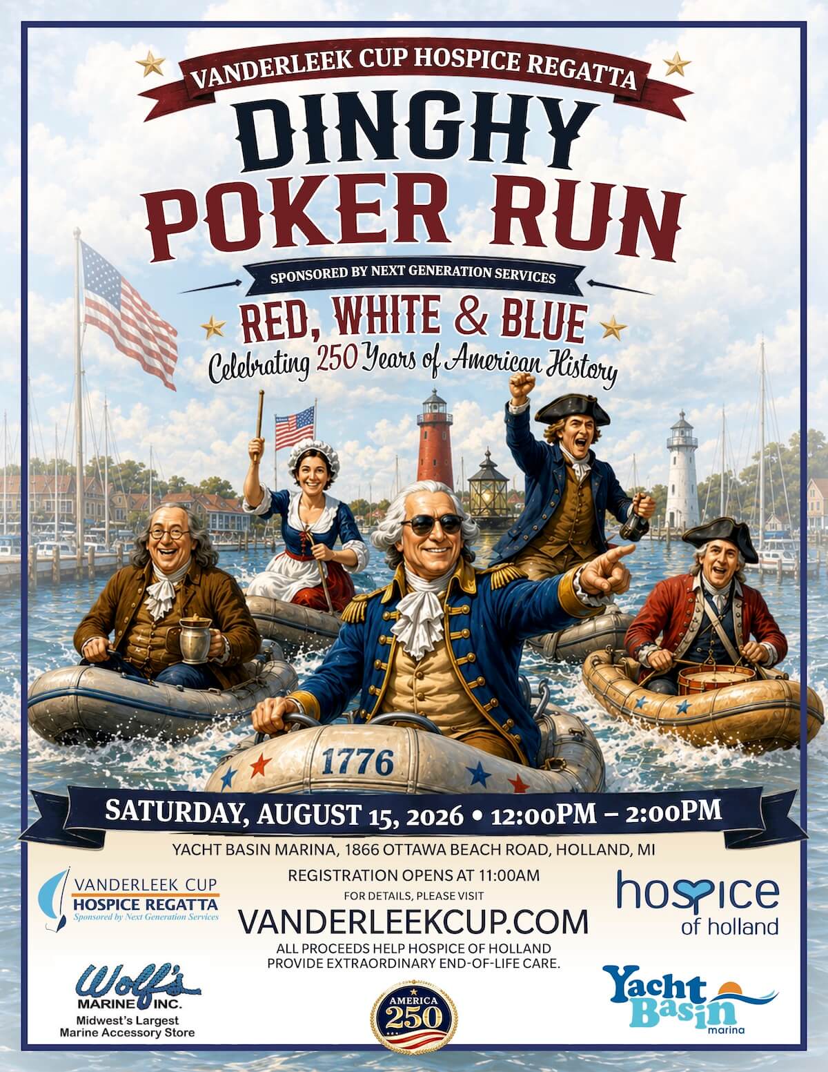 Hospice Dinghy Poker Run, Holland