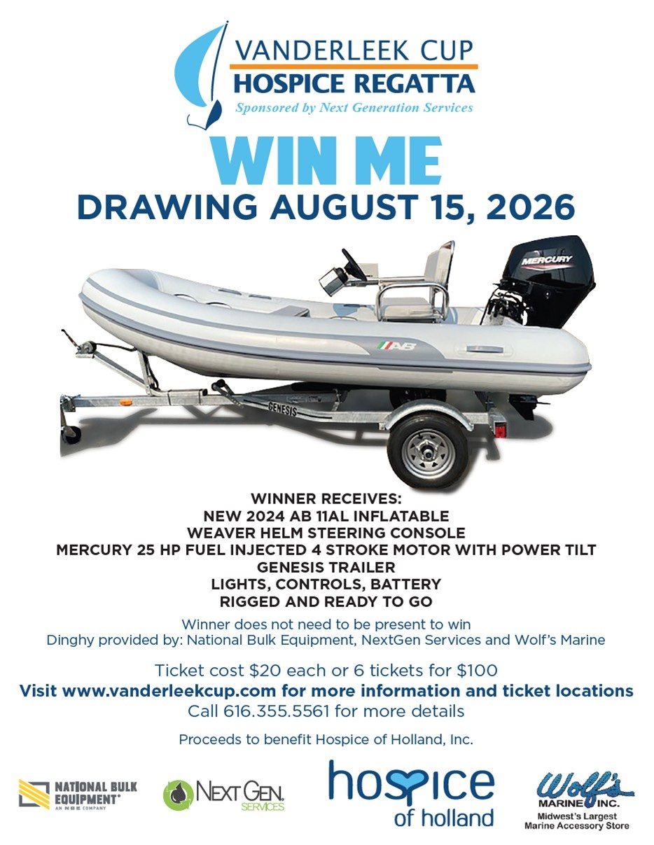 Dinghy Raffle, Hospice of Holland